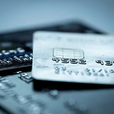 Image of several credit cards