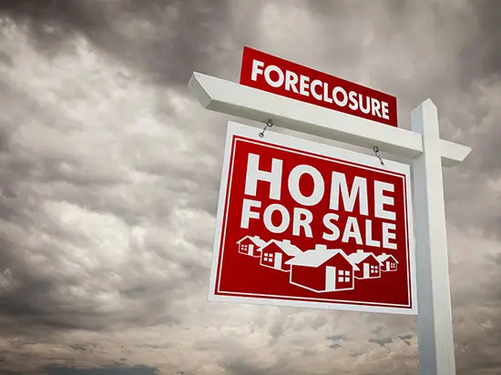 Image of foreclosure sign