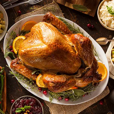 Image of Thanksgiving turkey